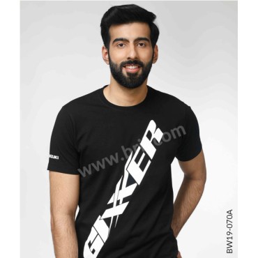 Black Classic Round Neck Tee