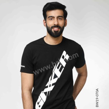 Black Classic Round Neck Tee