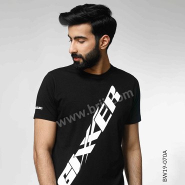 Black Classic Round Neck Tee