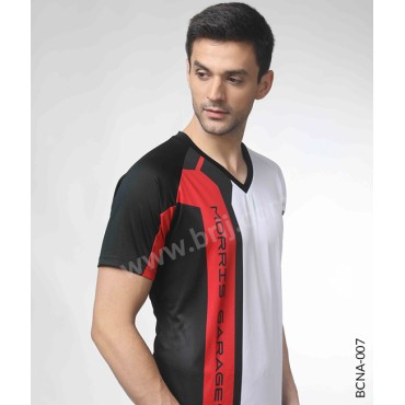 Full Sublimation Printed V-Neck Tee